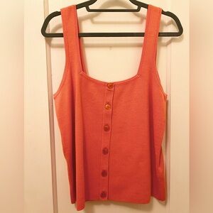 Anthropologie Coral Sweater Tank